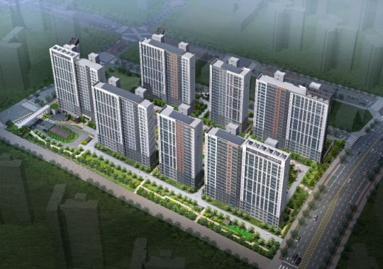 호반써밋 웨스트파크 조감도    [호반산업 제공]